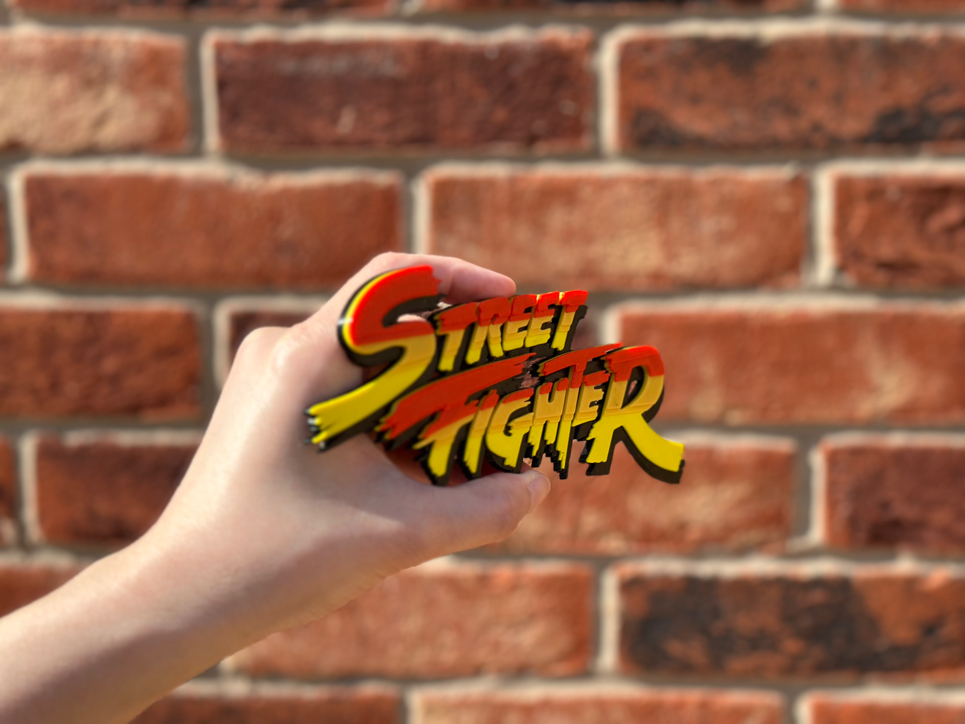 Street Fighter Logo Wall Art image 3
