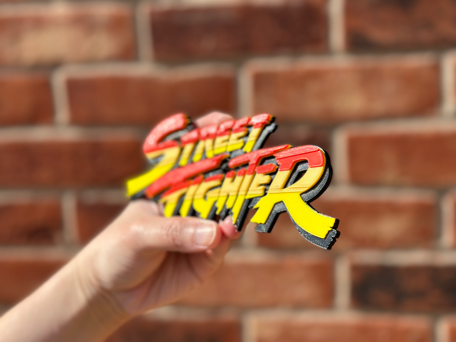 Street Fighter Logo Wall Art image 4