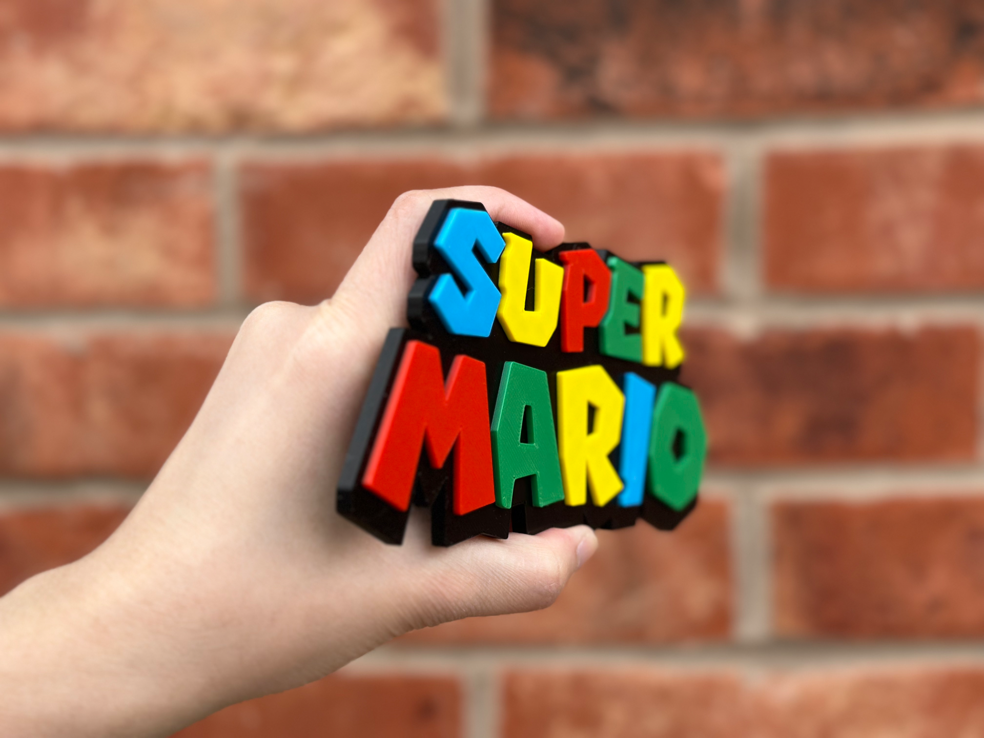 Super Mario Logo Wall Art image 3