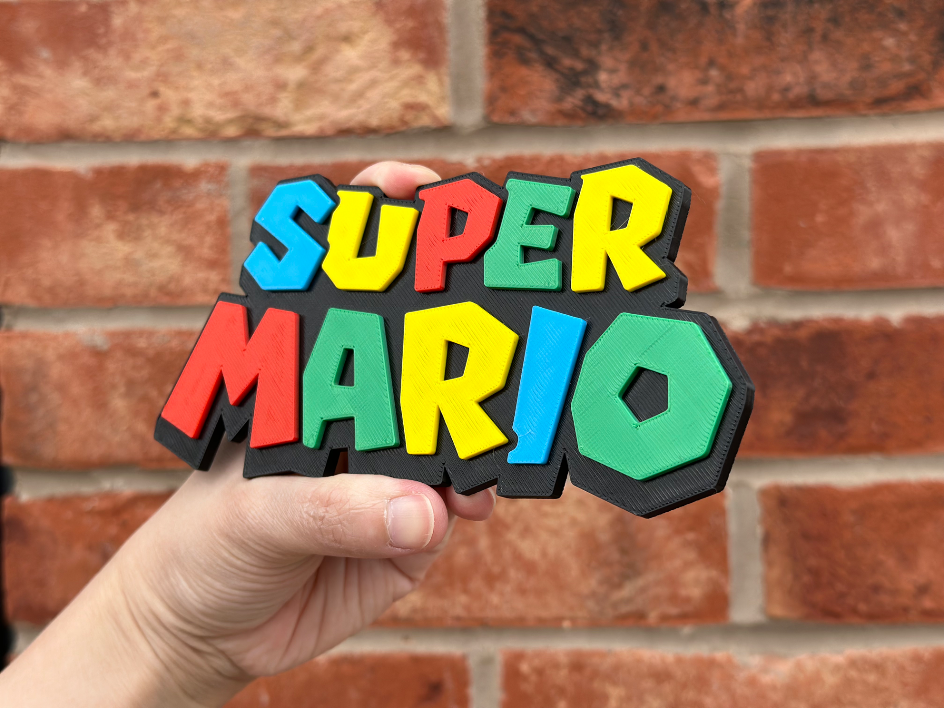 Super Mario Logo Wall Art image 4