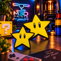 Super Mario Star Inspired Sign themed promotional image