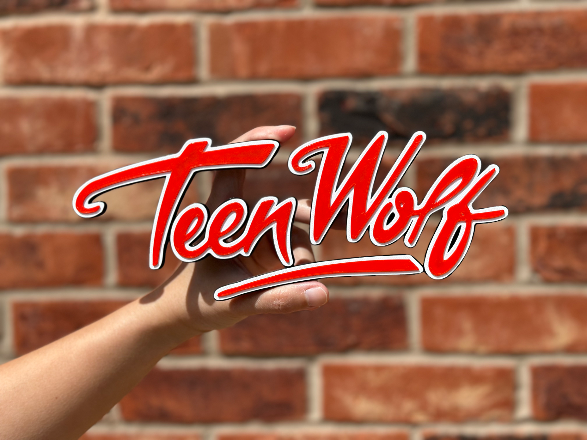 Teen Wolf Logo Wall Art image 1