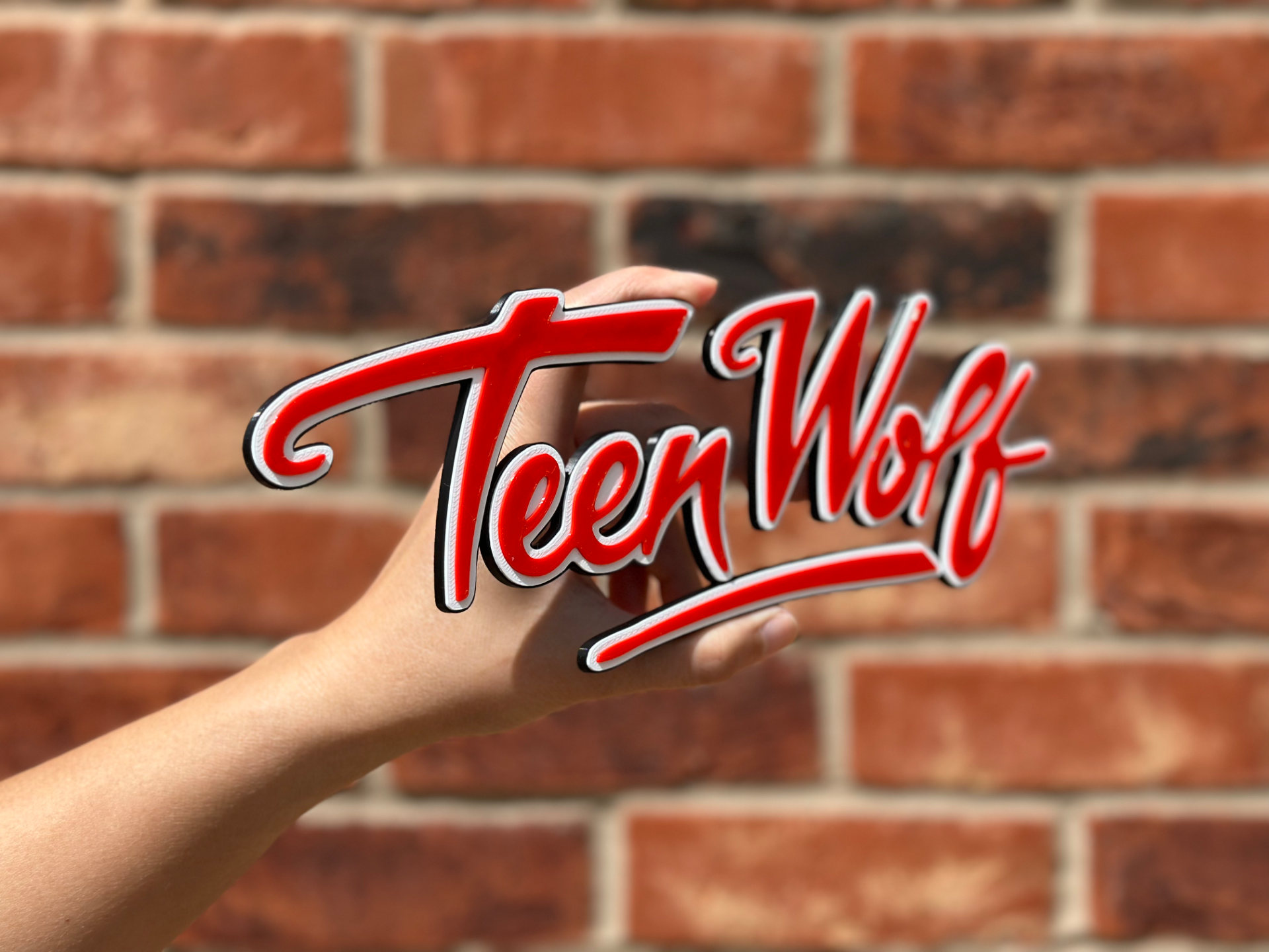 Teen Wolf Logo Wall Art image 2
