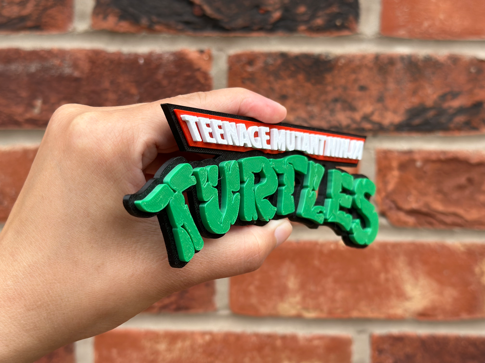 Teenage Mutant Ninja Turtles TMNT Logo Wall Art image 3