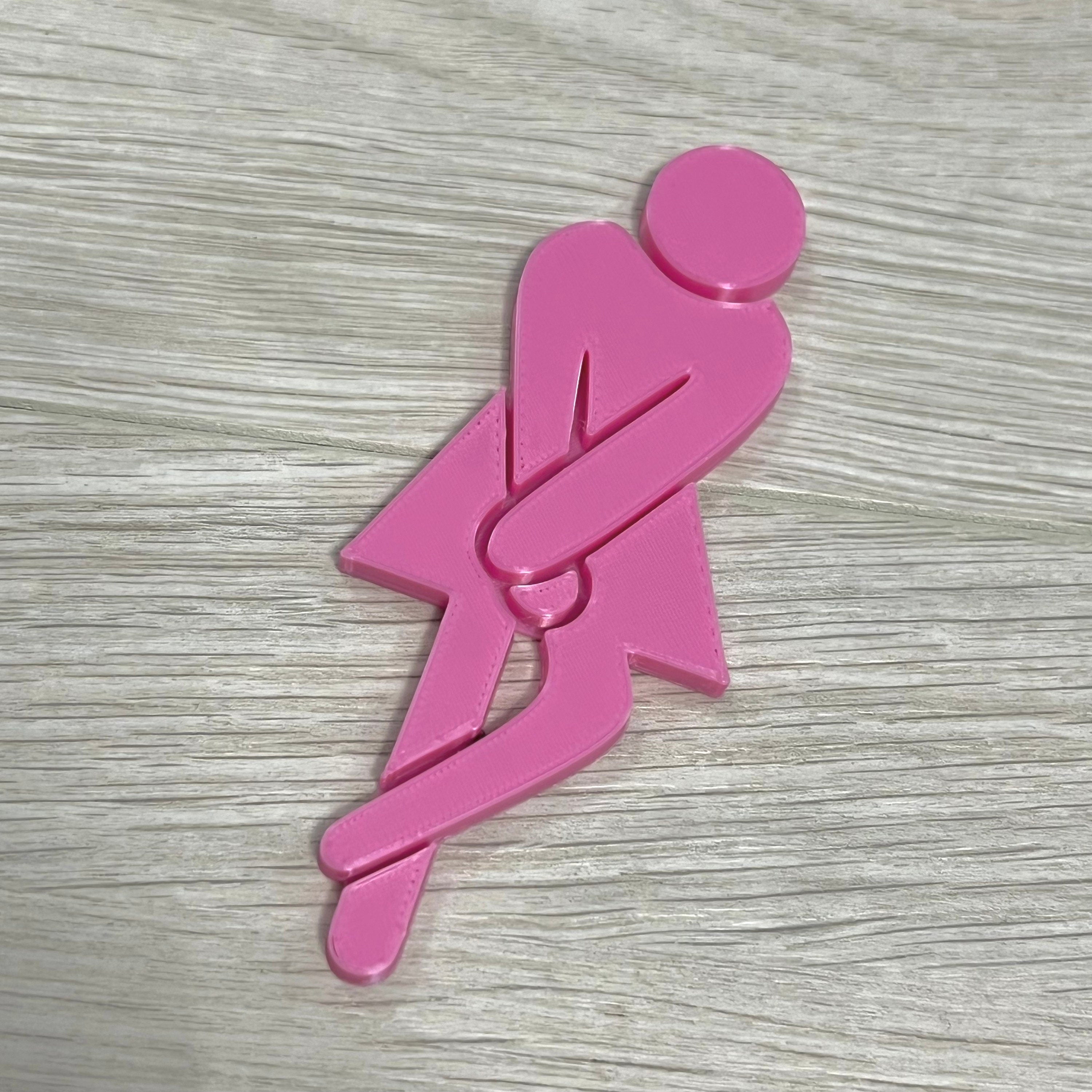 Male and Female Toilet Door Sign