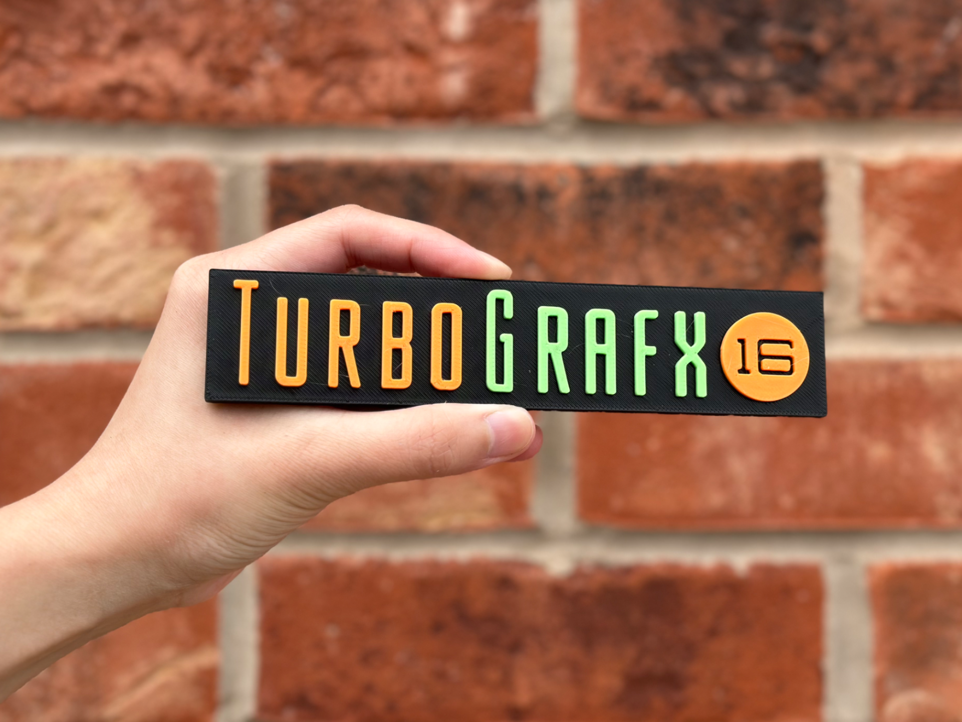Turbo Grafx 16 Logo Wall Art image 1