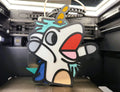 Unicorse inspired 3D printed wall art