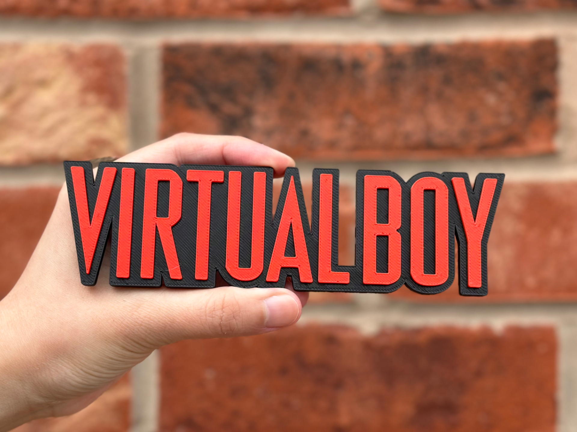 Virtual Boy Logo Wall Art image 1