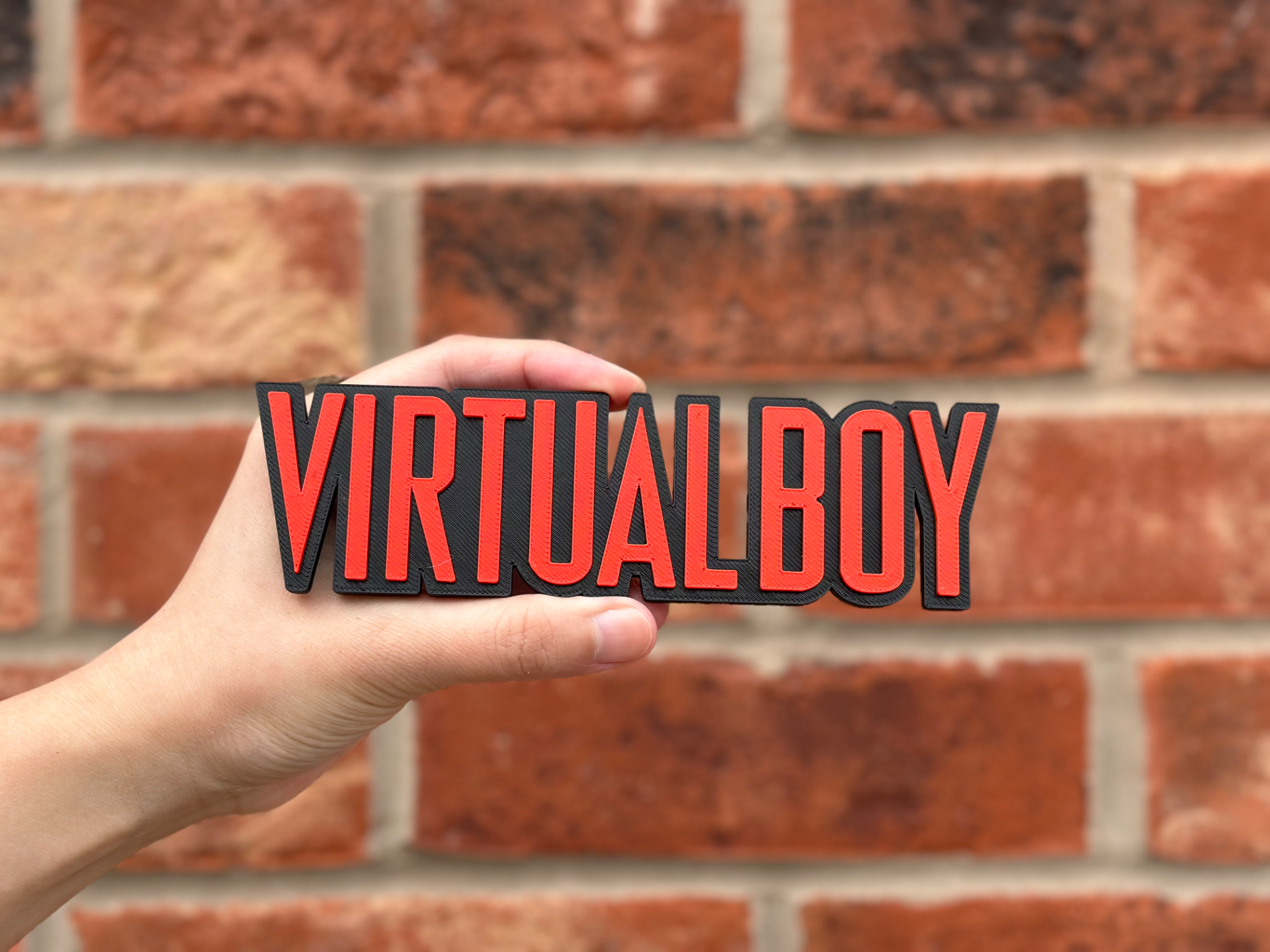 Virtual Boy Logo Wall Art image 2