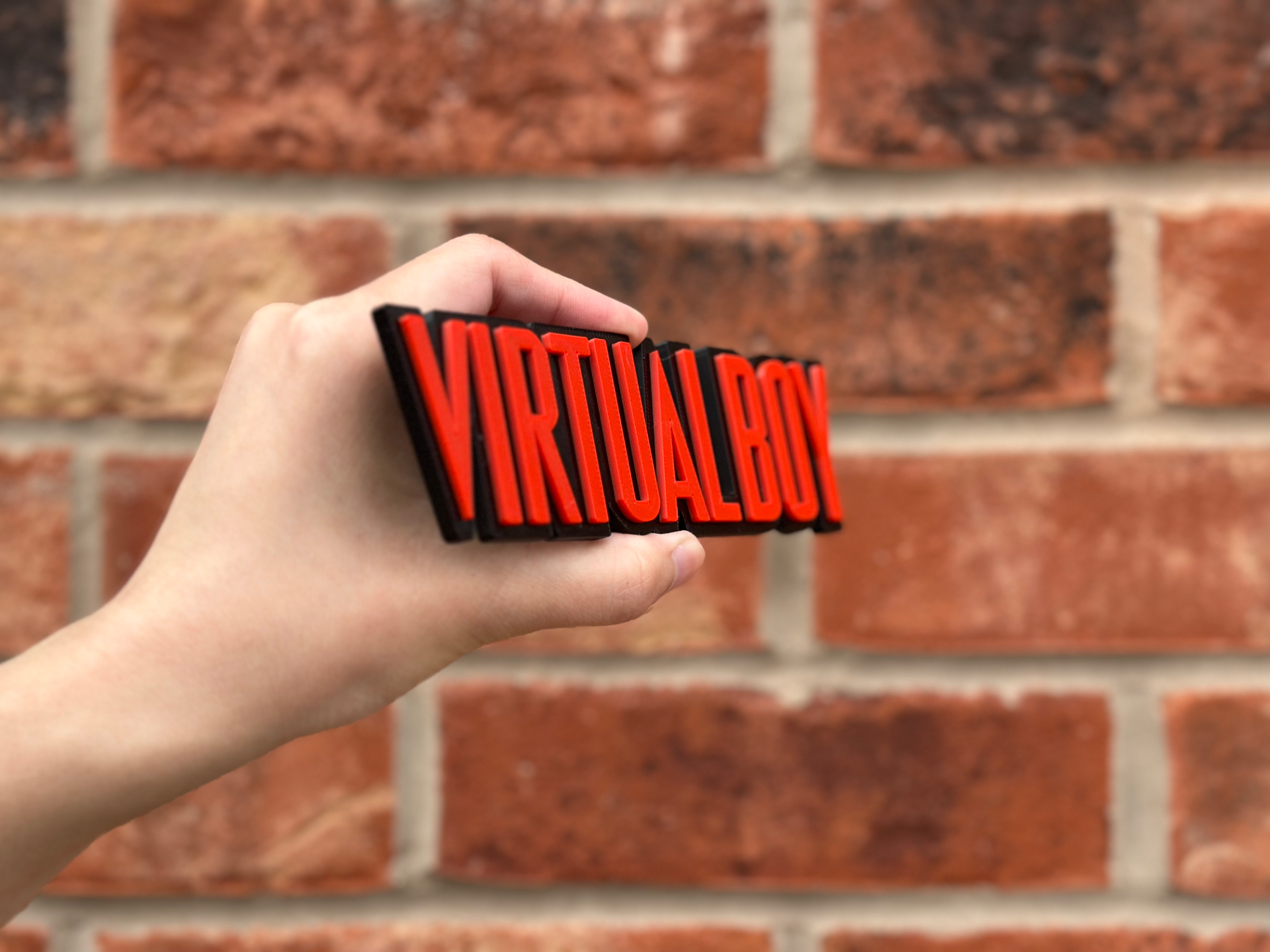Virtual Boy Logo Wall Art image 3