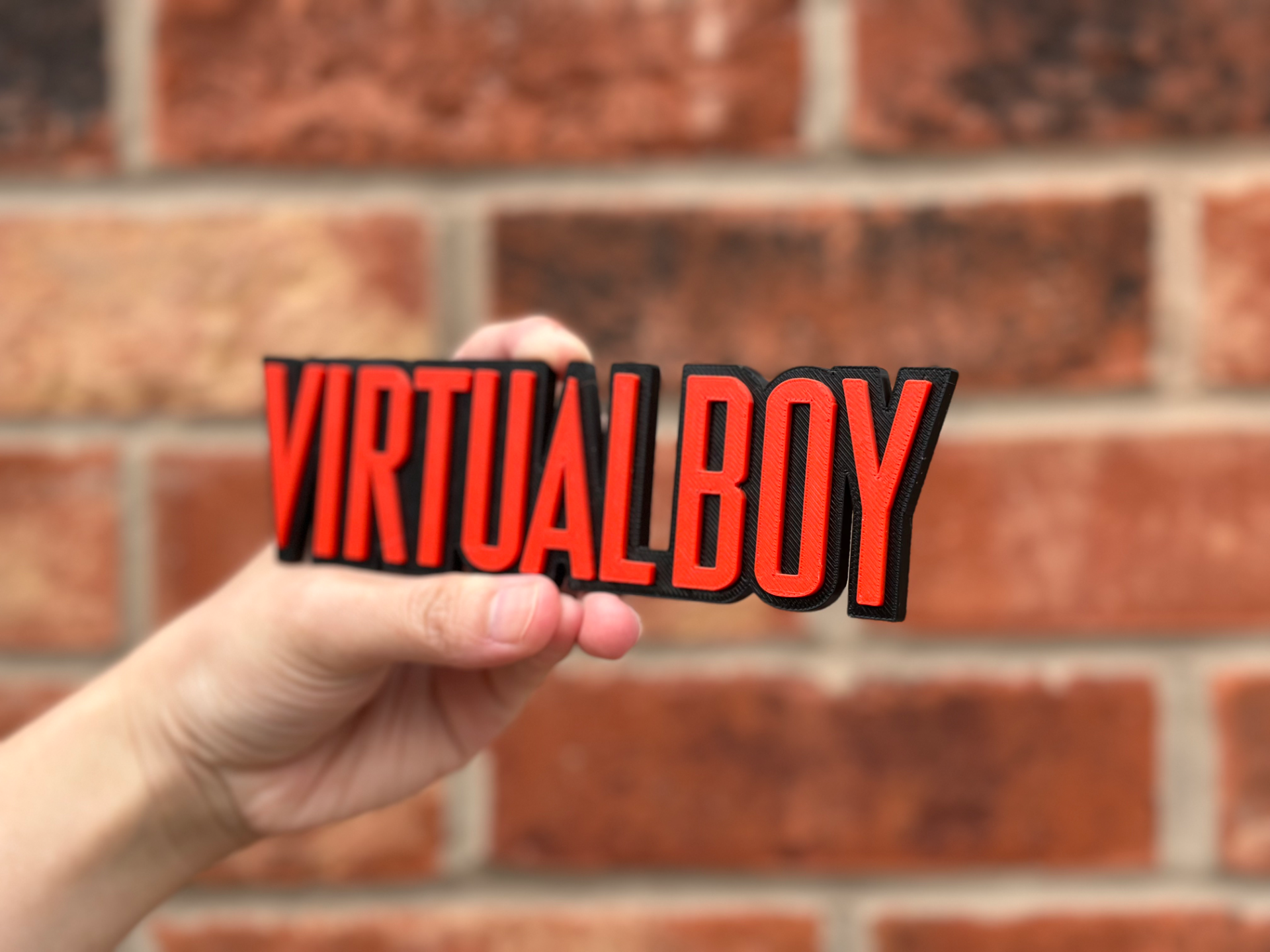 Virtual Boy Logo Wall Art image 4