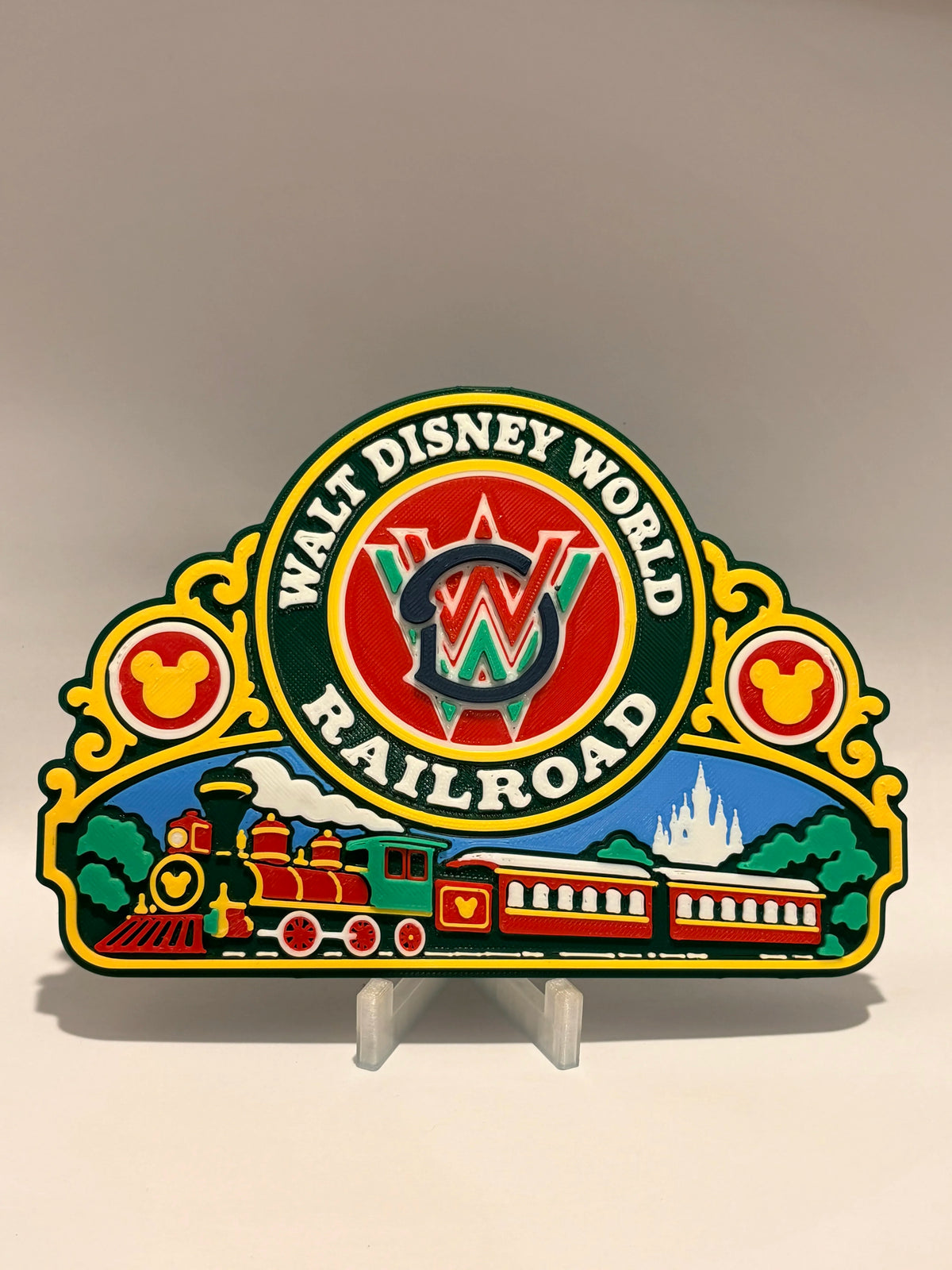 Walt Disney World Railroad Inspired Sign alternate view
